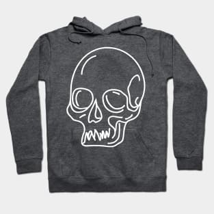 Cartoony skull Hoodie